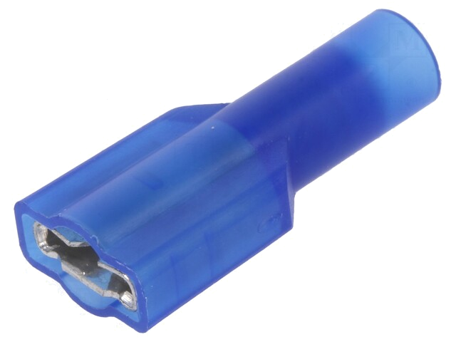 Connector: vlak; 6,4mm; 0,8mm; vrouwelijk; klemmen; voor draad Connector: vlak; 6,4mm; 0,8mm; vrouwelijk; klemmen; voor draad